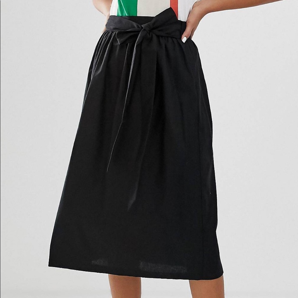 Maxi skirt black